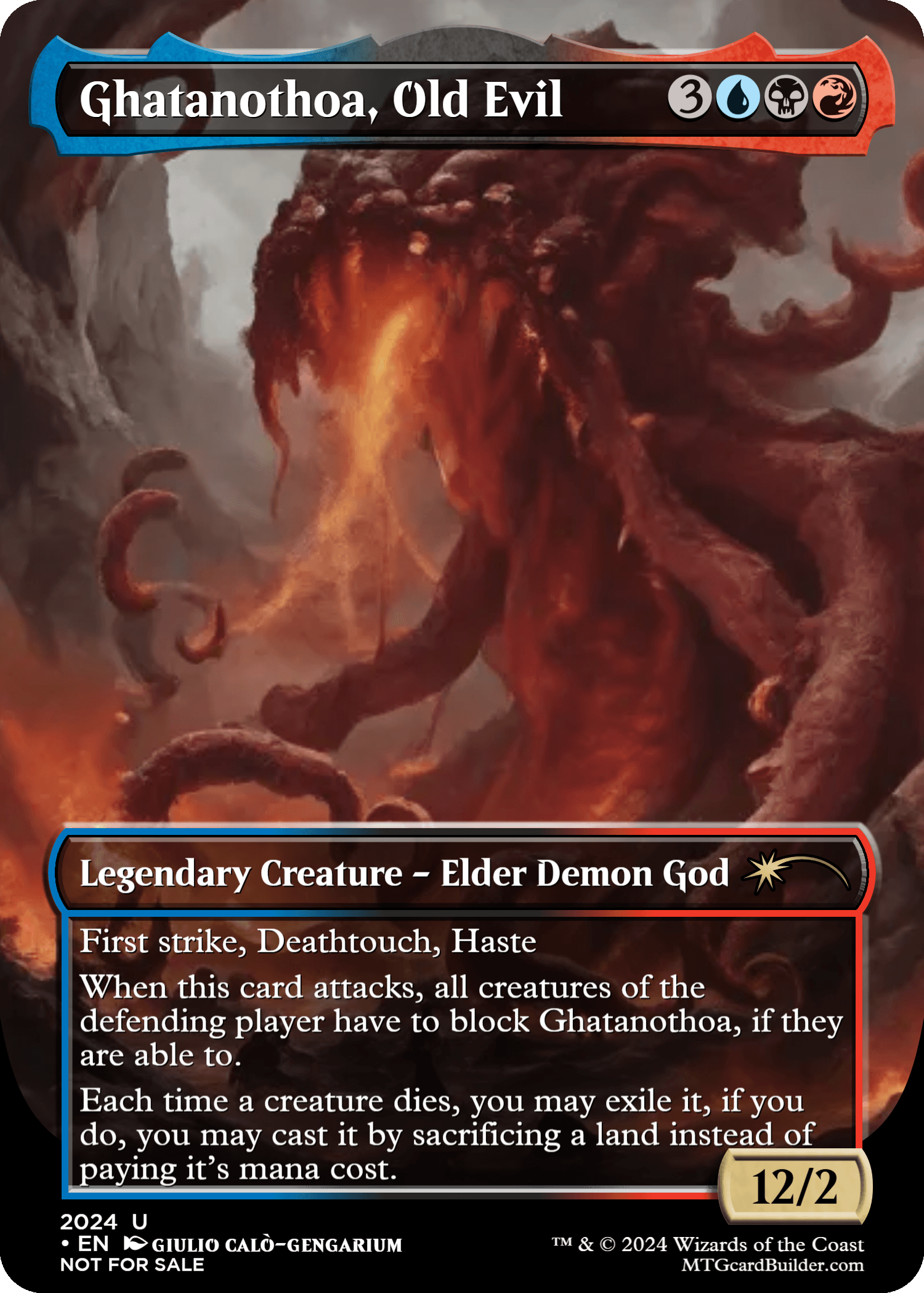 Magic: The Gathering Customs card 1