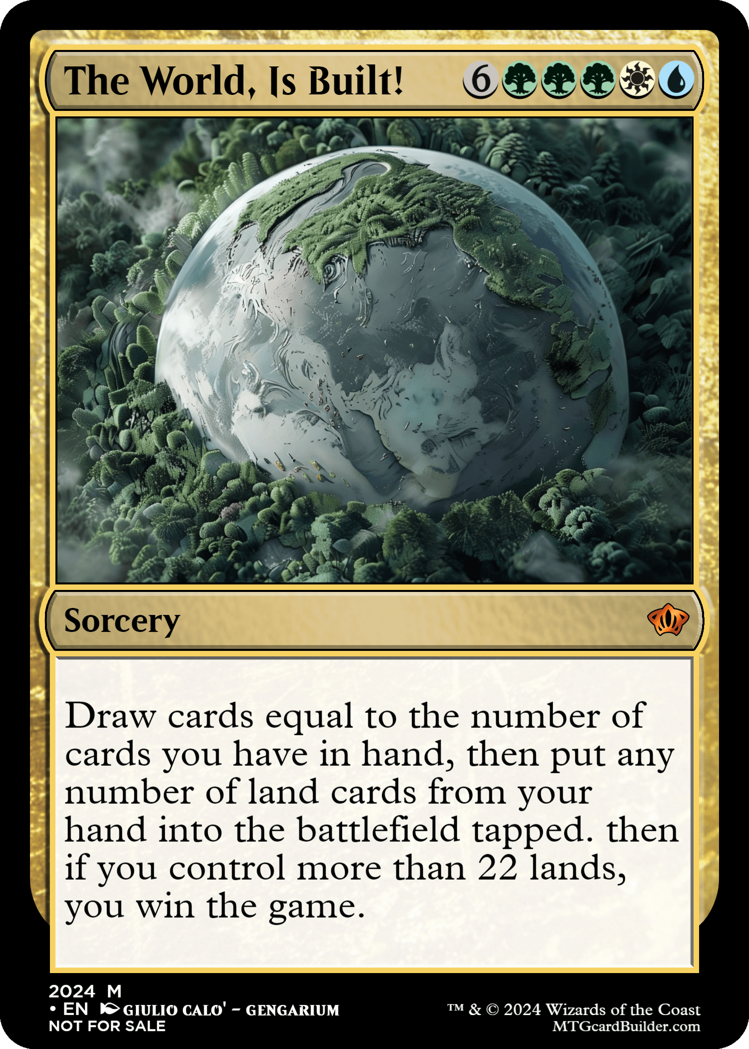 Magic: The Gathering Customs card 2